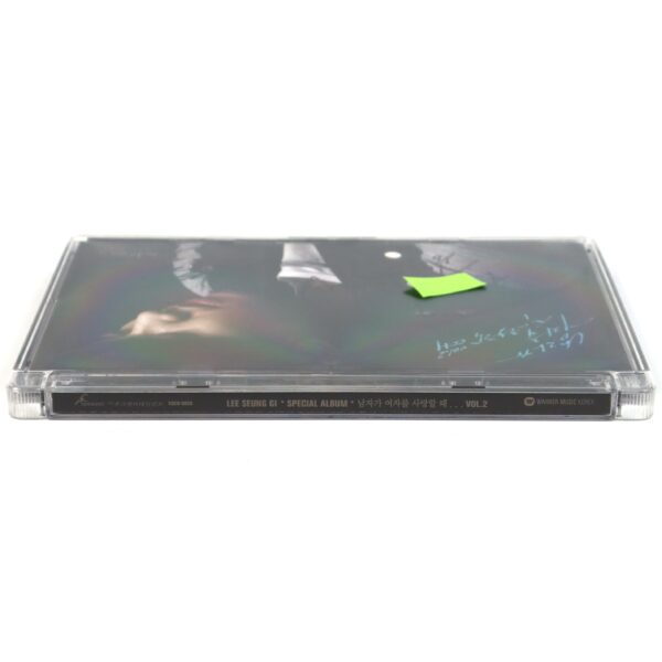 Lee Seung Gi - When A Man Loves A Woman Vol. 2 Signed Album CD K-Pop 2008 2
