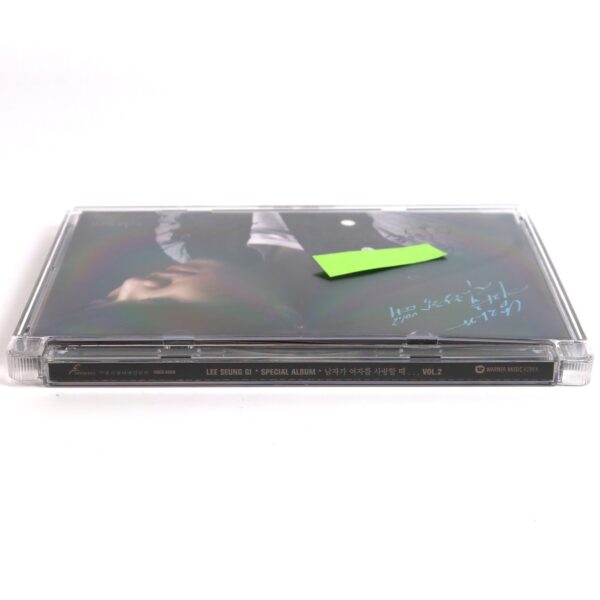 Lee Seung Gi - When A Man Loves A Woman Vol. 2 Signed Album CD K-Pop 2008