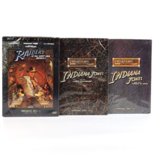 Indiana Jones Trilogy Korean Factory Sealed DVD Korea Bundle