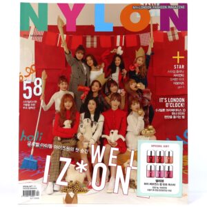IZ*ONE in Nylon Magazine Korea + Poster December 2018 Izone