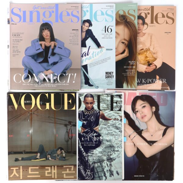 IZ*ONE 16 Korean Magazine Article Pages Covers Collection Lot 2019~2021