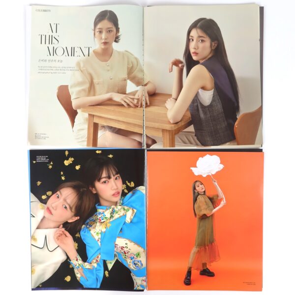 IZ*ONE 16 Korean Magazine Article Pages Covers Collection Lot 2019~2021