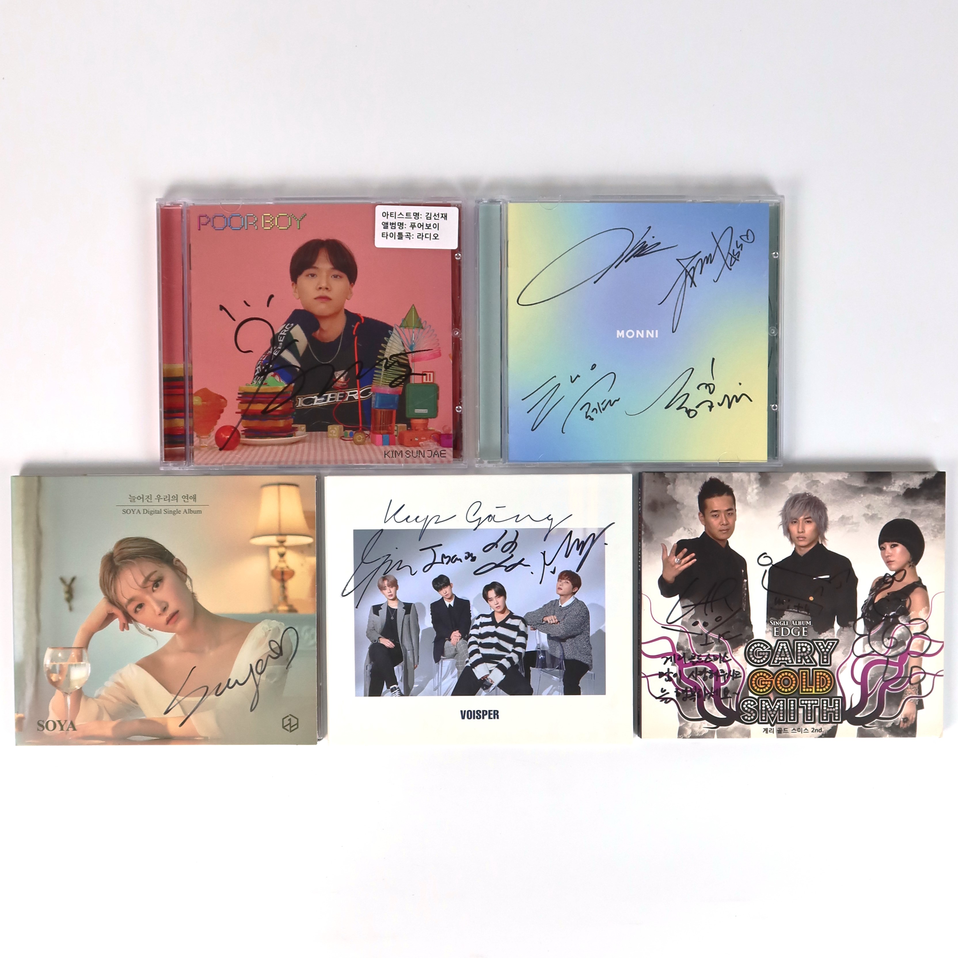 [BUNDLE DEAL] K-Pop Signed Singles & Albums 5 CD Bargain Mix Pack ...
