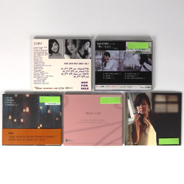 [BUNDLE DEAL] K-Pop Female Ballad Singles & Albums 5 CD Bargain Pack