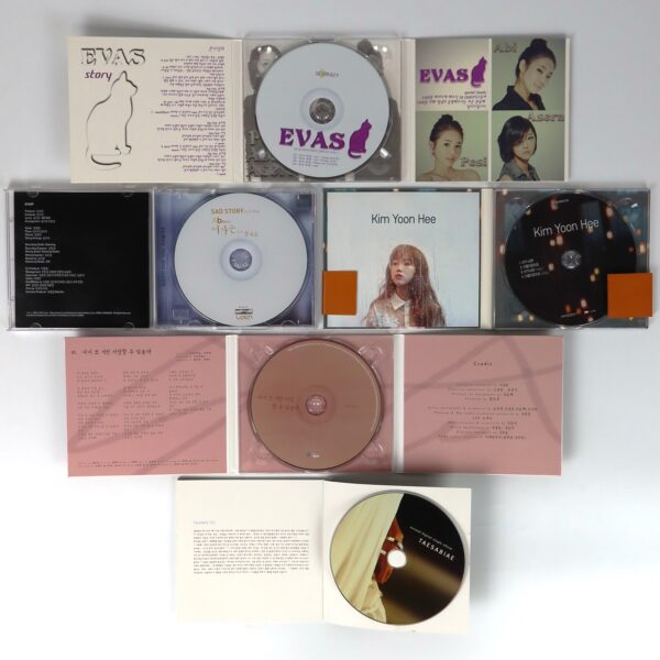 [BUNDLE DEAL] K-Pop Female Ballad Singles & Albums 5 CD Bargain Pack