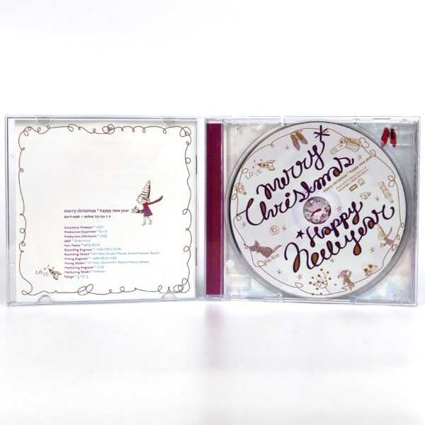 Merry Christmas Happy New Year Early K-Pop Sampler CD Album Shinhwa Koyote
