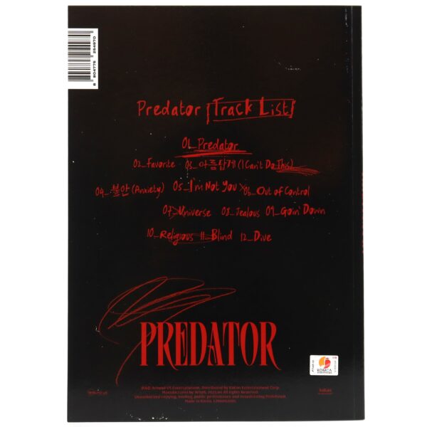 Lee Gi Kwang - Predator [Hunt Ver.] Album Signed Autographed Promo CD Beast 2023