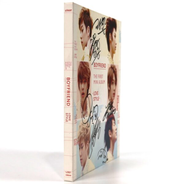 Boyfriend - Love Style Signed Autographed CD Mini Album 2012 K-Pop