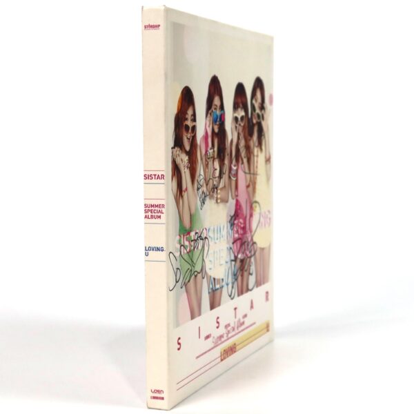 IMG_0890 Sistar - Loving U Signed Autographed CD Summer Special Album Promo 2012 K-Pop
