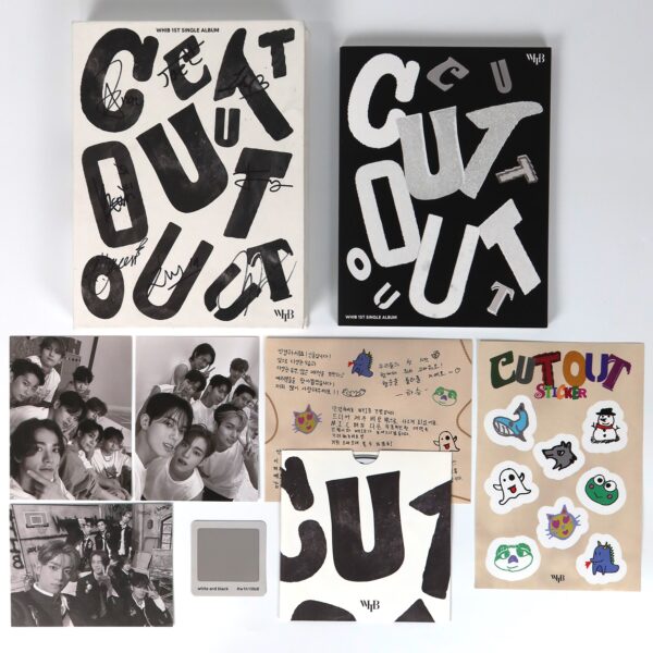 WHIB - Cut Out [Uncolor Ver.] Signed Autographed CD Album K-Pop 2023