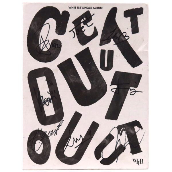 WHIB - Cut Out [Uncolor Ver.] Signed Autographed CD Album K-Pop 2023