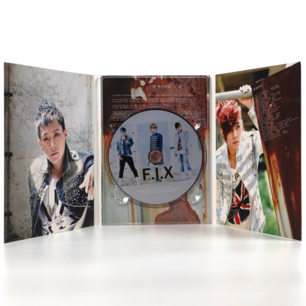 F.I.X - She's My Girl Signed Autographed CD Single Album Promo 2012 K-Pop FIX