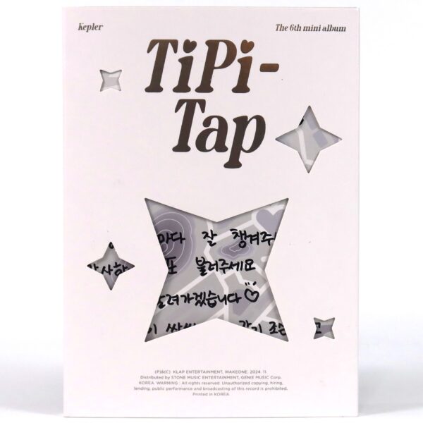 IMG_1181 Kep1er - Tipi-Tap Signed + Message Promo CD Album K-Pop 2024 Kepler