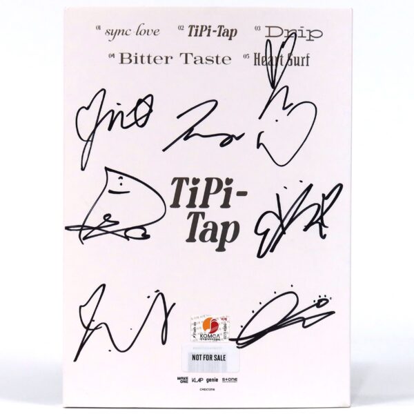 IMG_1182 Kep1er - Tipi-Tap Signed + Message Promo CD Album K-Pop 2024 Kepler