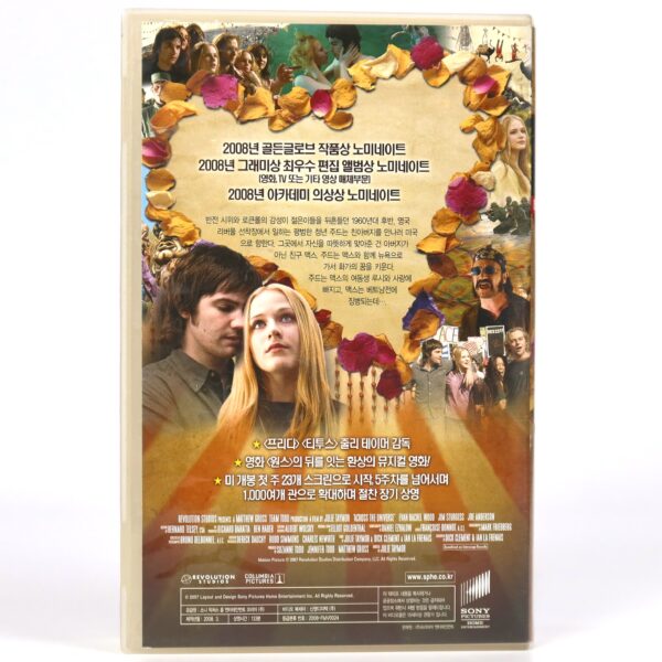 Across the Universe (2007) Korean Late VHS [NTSC] Korea