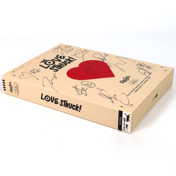 Kep1er - Love Struck! Love Strike Ver. Signed Autographed CD Album Promo Kepler
