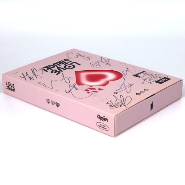 Kep1er - Love Struck! First Blush Ver. Signed Autographed CD Album Promo Kepler