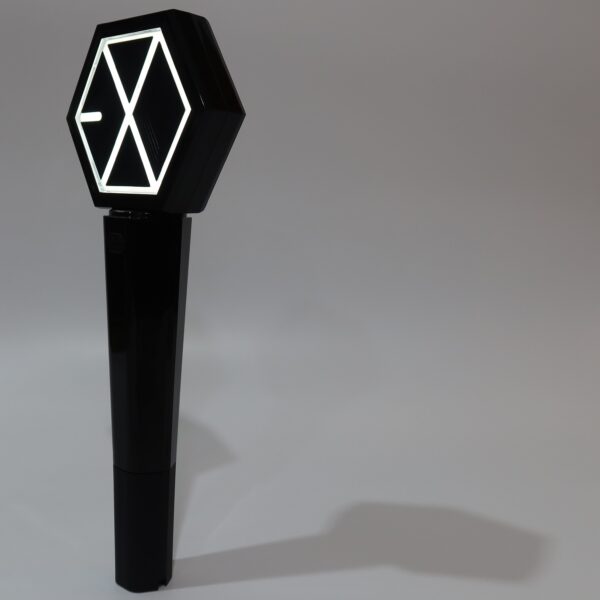 IMG_8131 Exo Official Light Stick Black Complete Set in Box Lightstick Ver. 1