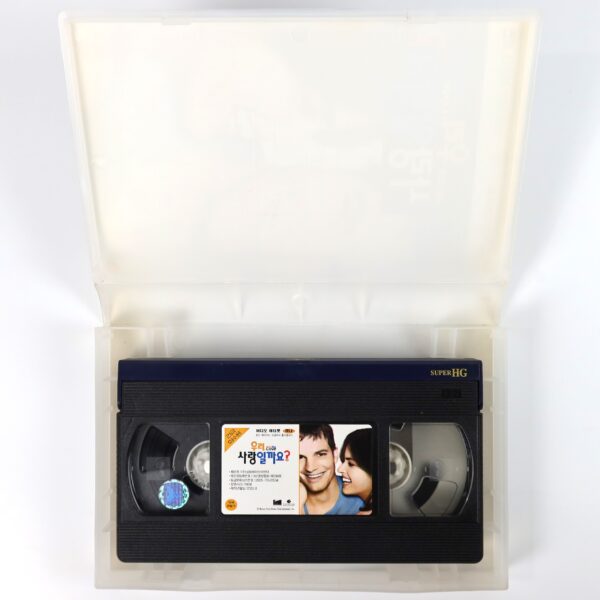 A Lot Like Love (2005) Korean Late VHS Rental [NTSC] Korea Ashton Kutcher