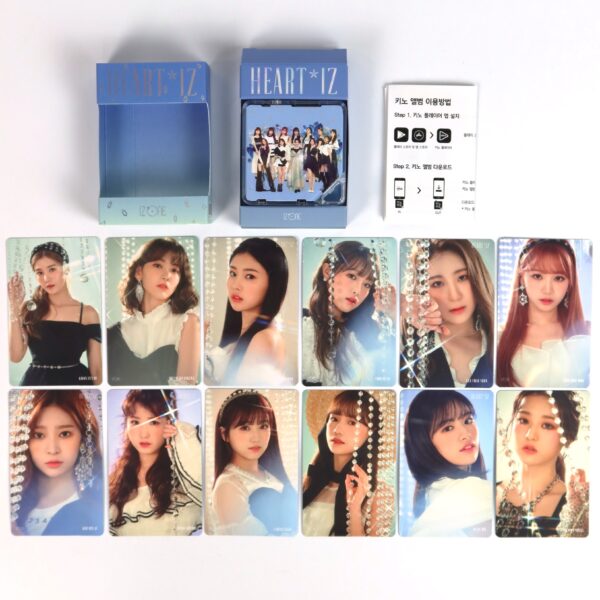 IZ*ONE - Heart*Iz [Sapphire Ver.] Kihno Kit + Photocards Izone Heartiz 2019