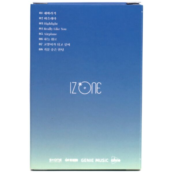 IZ*ONE - Heart*Iz [Sapphire Ver.] Kihno Kit + Photocards Izone Heartiz 2019