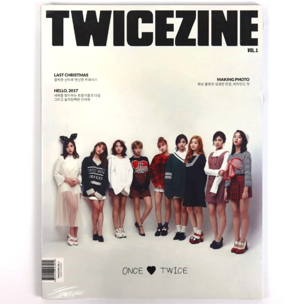IMG_8625 Twice Twicezine Vol. 1 Magazine Sealed Once K-Pop 2017