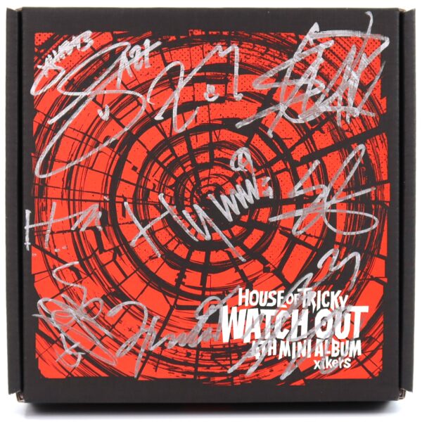 Xikers - House of Tricky: Watch Out Signed Autographed CD Album Promo 2024