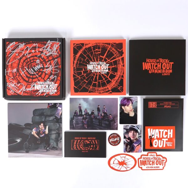 Xikers - House of Tricky: Watch Out Signed Autographed CD Album Promo 2024
