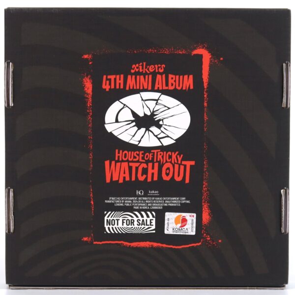 Xikers - House of Tricky: Watch Out Signed Autographed CD Album Promo 2024