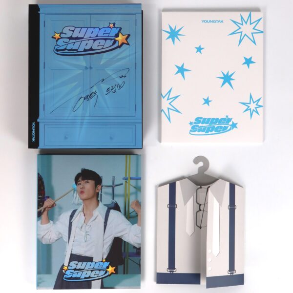 Youngtak - Super Super Signed Autographed CD Album Promo K-Pop 2024 Young Tak
