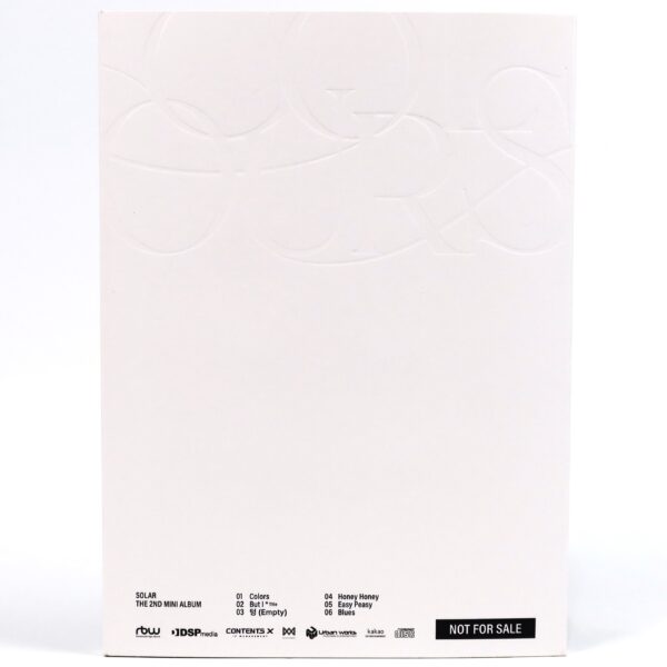 Solar - Colours Album CD Album Promo Printed Signature Mamamoo K-Pop 2024