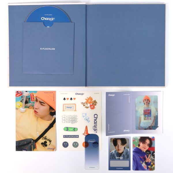 Kim Jae Hwan - Change [ed Ver.] Signed CD Album Promo 2023 Jaehwan Wanna One