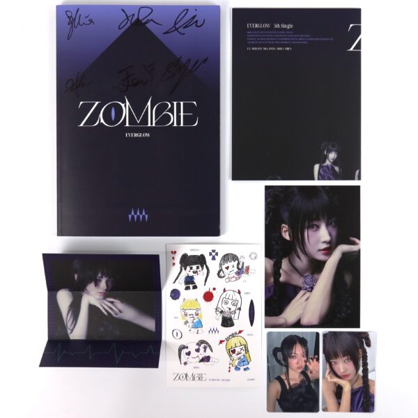 Everglow - Zombie [Heart Ver.] Signed Autographed CD Promo Album 2024 K-Pop