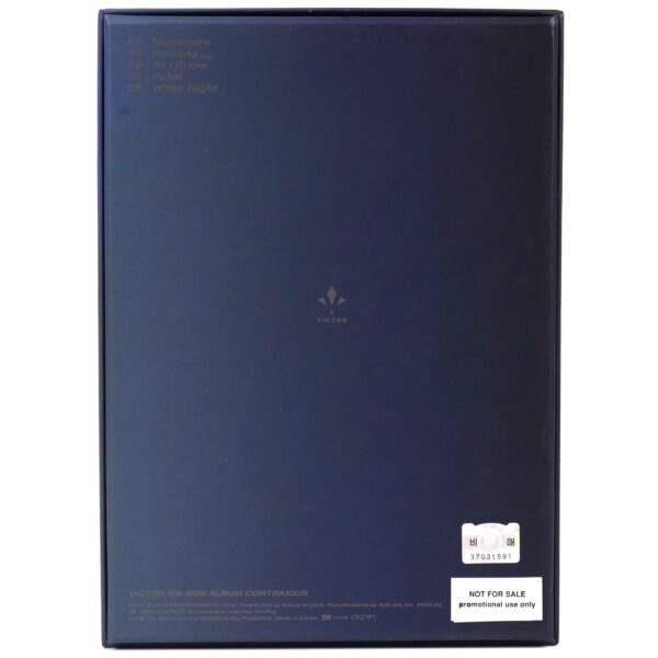 Victon - Continuous Signed Autographed Promo CD Mini Album K-Pop 2020