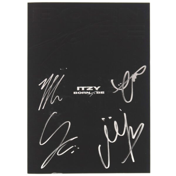 Itzy - Born To Be Signed Autographed CD Album Promo K-Pop Black 2024