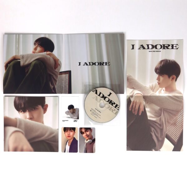 IMG_9501 Kim Jae Hwan - I Adore Signed CD Album Promo 2024 Jaehwan Wanna One