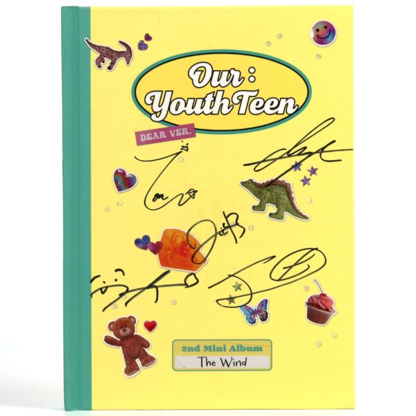 The Wind - Our: YouthTeen Signed Autographed CD Single Album Promo 2024