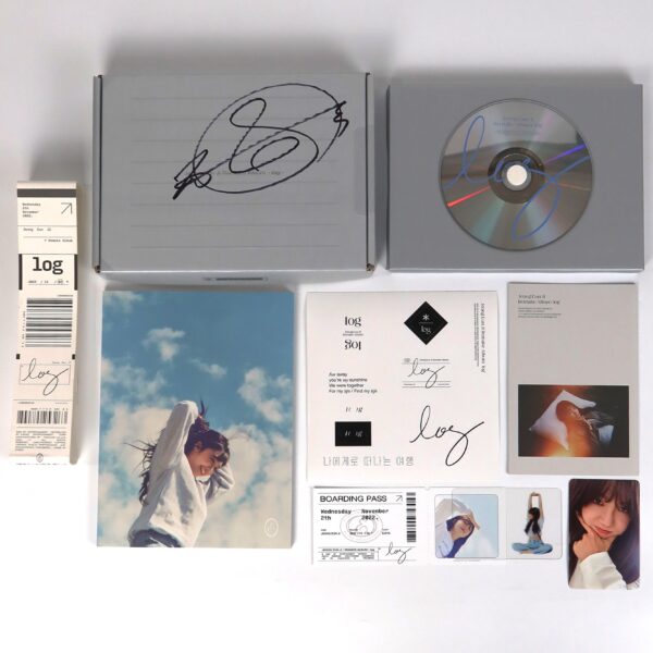 Jeong Eun Ji - Log Signed Autographed Promo CD Album K-Pop 2022 Apink Eunji