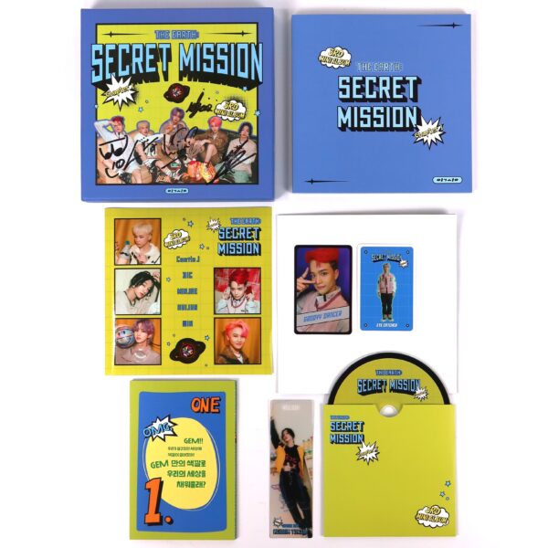 MCND - The Earth: Secret Mission Chapter 1 [Reason Ver.] Signed CD Album Promo