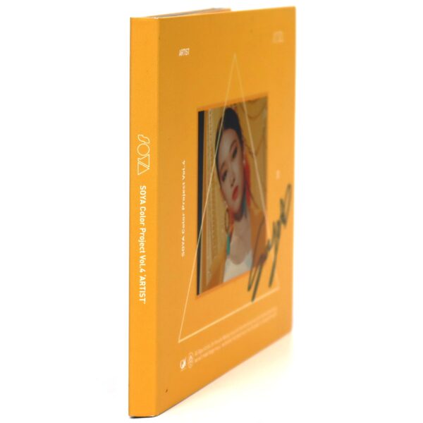 Soya - Color Project Vol. 4 Signed Autographed CD Promo Album K-Pop 2018