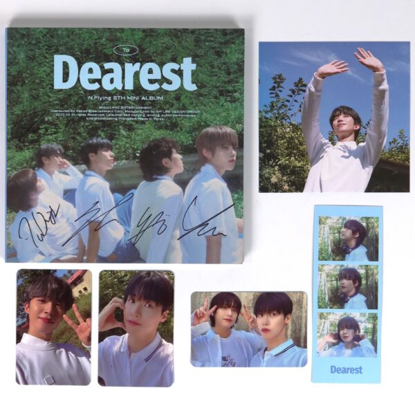 N.Flying - Dearest Signed Autographed CD Mini Album Promo 2022