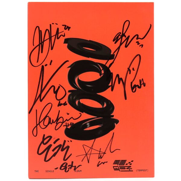 Tempest - Into The Storm [Booster Ver.] Signed Autographed Promo CD Album K-Pop