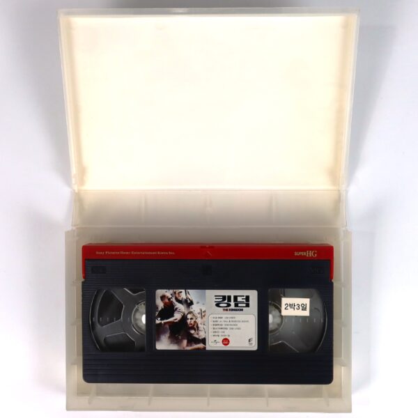 The Kingdom (2007) Korean Late VHS Rental [NTSC] Korea Jamie Foxx