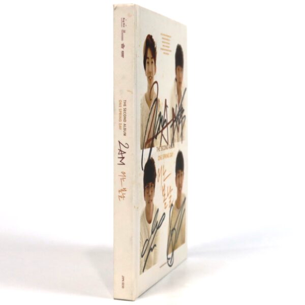 2AM - One Spring Day Signed Autographed Mini Album CD Promo K-Pop 2013