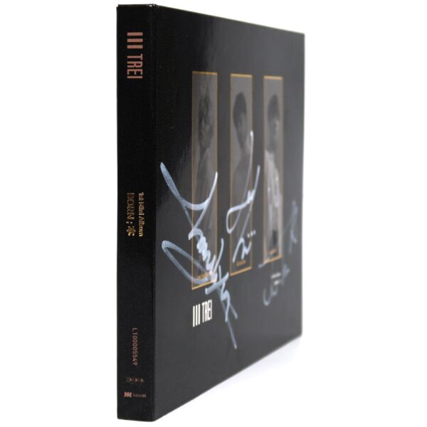 Trei - Born Signed Autographed Promo 1st Mini Album CD 2019 K-Pop
