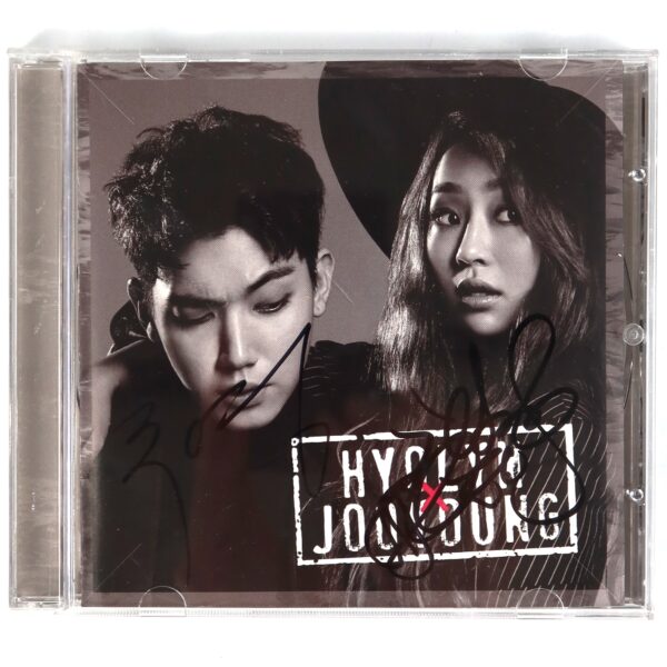 Hyolyn x Jooyoung - Erase Signed Single Album CD Promo K-Pop 2014 Sistar 2