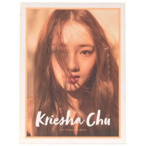 Kriesha Chu - 1st Single Album Signed Autographed CD Promo K-Pop 2017