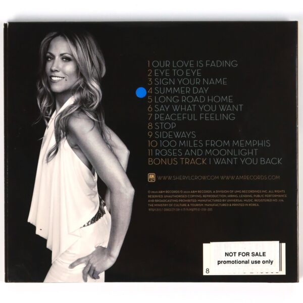 Sheryl Crow - 100 Miles From Memphis Korean CD Album Promo Korea