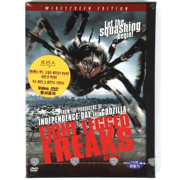 Eight Legged Freaks (2002) Korean DVD Snap Case Sealed Korea Hype Sticker