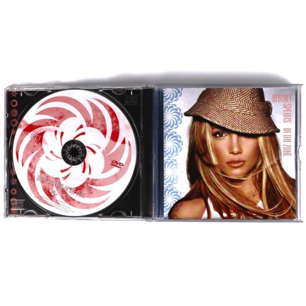 Britney Spears - In The Zone DVD + CD + 5 Photo Cards Set Korean